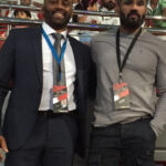 Suniel Shetty Instagram - At the 2017 IMMAF World Championships, Amateur MMA, in Bahrain, with the Indian contingent & Kerrith Brown, the President of International Mixed Martial Arts Federation