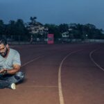 Suniel Shetty Instagram - Important to trace the journey of the lines of your destiny once in a while, to assess if life's on the right track! Some 'me time' at the end of the day at #indiasaslichampion #swasthbharat @skmfotography