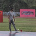 Suniel Shetty Instagram - All set to put our best foot forward today! #IndiasAsliChampion @andtvofficial #haidum #swasthbharat