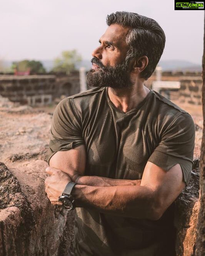 Suniel Shetty Instagram - If you want to shine like the sun, first burn like the sun- APJ Abdul Kalam ! #IndiasAsliChampion @andtvofficial #haidam ?#swasthabharat