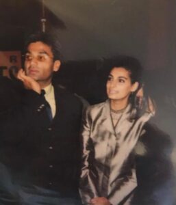 Suniel Shetty Instagram - Beautiful then …Beautiful now … Beautiful forever …happy happy 30th anniv  wifey 🖤
