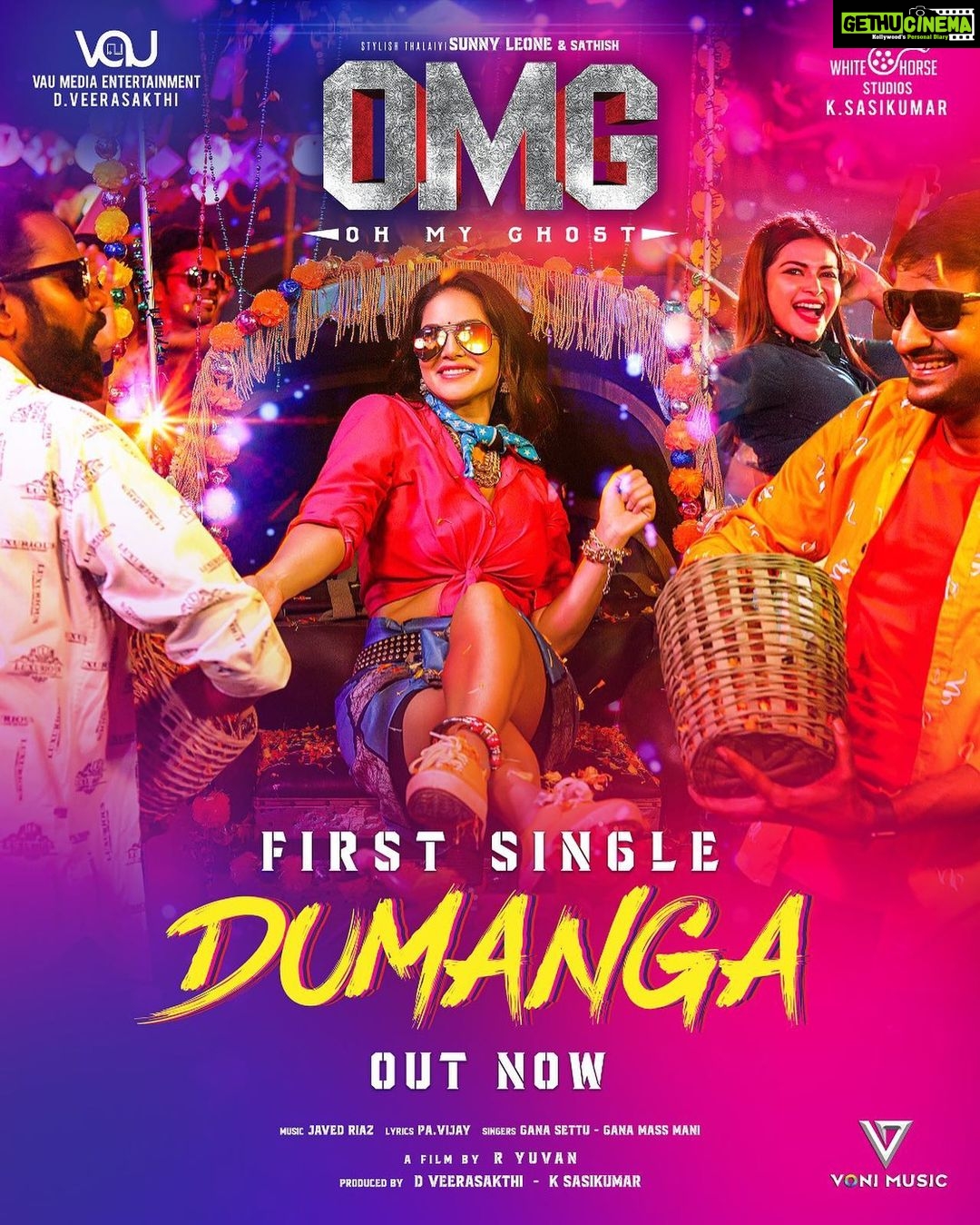 Sunny Leone Instagram - Check out my new sizzling peppy video song #Dumaanga - 1st single from #OhMyGhost Link in Story @actorsathish @yogibabu.official_ @dharshagupta @rameshthilak @arjunan_actor @mottaraj @thangadurai_actor @bjbala_kpy @aanandkale @yuvan_prabu.r @javeddriaz @dharankumar_c @deepakdmenon @veera.sakthi @sasikumar.11 @1gpmuthu @donechannel1 @sureshchandraaoffl @rekha1210 @WhiteHorseOffl @WhiteHorse_Offl @vonimusic