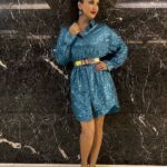 Sunny Leone Instagram - The many moods and locations this dress went in one night. lol Outfit by @myfywish Earrings by @curatedcuriosities_ Styled by @hitendrakapopara Fashion team @tanyakalraaa @sarinabudathoki Make up @kin_vanity Hair @jeetihairtstylist