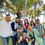Sunny Leone Instagram - Here we go!! Another year of Splitsvilla begins! @saleem0211 @sunnyrajani @jeetihairtstylist @kin_vanity @hitendrakapopara @tanyakalraaa @imraj_gupta