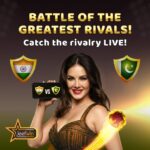 Sunny Leone Instagram - You are in for a treat! Arguably the best rivalry in the cricket world. Watch INDIA vs PAKISTAN LIVE on @jeetwinofficial ✨ Predict the winner and be a Champion! Join now from the link in my story to Predict & Win! #SunnyLeone #T20 #WorldCup #JeetWin #INDvsPAK