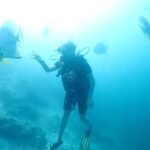 Sunny Leone Instagram - Another day in paradise!! Such an nice dive. These are a school of Bat fish! So friendly. @planmyleisure @planmyleisuretravels @FuraveriResort @b._.shetty #furaveri #Furaverimaldives #ManyMemories @diveclubfuraveri Furaveri Maldives