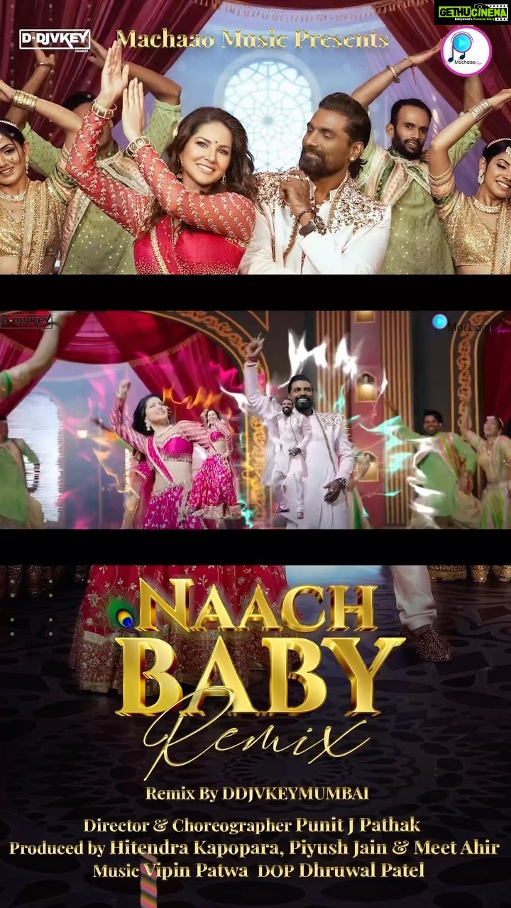 Sunny Leone Instagram - Now that you are already grooving to #naachbaby, here is another trippy surprise for all of you. 💥 Presenting NaachBaby Official Remix by @ddj_vkeymumbai , Edited by @tripppytaurus TUNE INTO @MACHAAOMUSIC OFFICIAL YOUTUBE CHANNEL FOR THE FULL VIDEO. @machaaomusic @sunnyleone @remodsouza @bhoomitrivediofficial @vipinpatwaofficial @KumaarOfficial @punitjpathakofficial @hitendrakapopara @piyuushj9 @meet_ahir @reedanshpatelofficial @nk.nikhil.kothari @thatgirlfrombahrain @harshi_1515 @gitanjali.mangal @rohit_0708 @kunalmalik__ @chandaniupadhyaya @ayaankhan._ @praveenkhaitan.clicked @aaisha_911 @tanyakalraaa @sarinabudathoki @visionary_akhil @adelepereira27 @dhruwal.patel #music #explore #fyp #foryou #sunnyleone #remodsouza #punitjpathak #bhoomitrivedi #naachbabynaachchallenge #naachbabywithjannat #remix #naachbabyremix #hindisong #trendingsong #viralsong