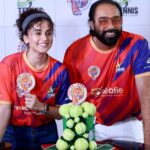 Taapsee Pannu Instagram - Taking my love for sports one step further ahead and joining the Tennis Premiere League. Debuting in the Season 4 of TPL as the Co-owner of Punjab Tigers' Team @punjabtigerstpl along with @raminder_singhji #SherModeOn #AajaMaidanMein #PunjabTigers #TPL #Tennis @tennispremierleague