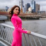 Tamannaah Instagram - PoV: It's not a goodbye, it's a see you very soon, Melbourne 💖 You have my heart! Outfit: @laithmaalouf_official Earrings: @anaqajewels Stylist: @stylebyami @mala_agnani @tanyamehta27 Hair and Make up: @florianhurel Photographer: @bsuharso