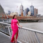 Tamannaah Instagram - PoV: It's not a goodbye, it's a see you very soon, Melbourne 💖 You have my heart! Outfit: @laithmaalouf_official Earrings: @anaqajewels Stylist: @stylebyami @mala_agnani @tanyamehta27 Hair and Make up: @florianhurel Photographer: @bsuharso