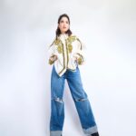 Tamannaah Instagram - 🤍🤍🤍 Outfit: @dhruvkapoor Jewellery: @shopanatina @lunayajewelry Styled by: @stylebyami assisted by @anoooooshka Hair and Makeup: @florianhurel assisted by @bhaktilakhani Photography: @shreyansdungarwal