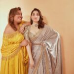 Tamannaah Instagram - If you can’t see the light, be the light! ✨✨✨ Happy Diwali! ❤️❤️❤️ @billymanik81 #Diwali Outfit: @taruntahiliani Jewellery: @shriparamanijewels Styled by: @stylebyami assisted by @anoooooshka Hair: @hairbyseema Makeup: @billymanik81 Photographer: @kadamajay