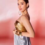 Tamannaah Instagram - Plan A - Wear golden… Plan B - Find the silver lining 😛😛😛 #PlanAPlanB Wearing: @thedashanddot Jewellery: @minerali_store @studio.metallurgy @blingsutra @shopanatina @tuluaindia @misho_designs Heels: @louboutinworld Styled by: @shaleenanathani assisted by @vasudhaguptaa Hair and Makeup: @florianhurel assisted by @bhaktilakhani Photographer: @kadamajay
