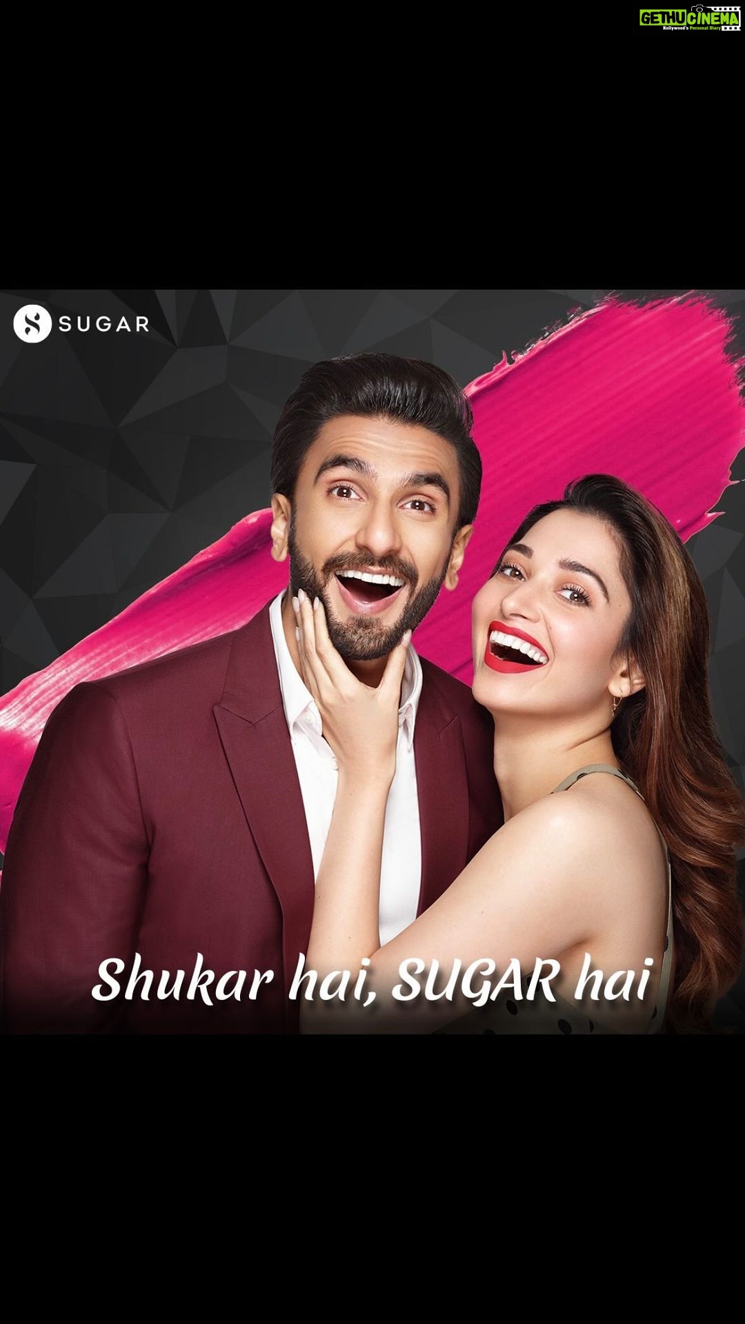 Tamannaah Instagram - It’s one of the longest relationships I’ve been in… we’ve been through various phases and over the years... we’ve reached a comfortable, safe place. Yes, I’m talking about my relationship with make-up which started when I was a newbie 15-year-old making my debut in the world of entertainment. Make-up is very personal for me. It’s something I use every single day of my life and in many ways, it’s a very pivotal part of my work life. It allows me to express my creativity in so many ways... which is why I am so excited about my association with SUGAR Cosmetics. It’s only fitting that my first commercial for the brand is alongside my powerhouse collaborators Ranveer Singh and Vineeta Singh! I couldn’t be happier that it is in the make-up space with a brand I appreciate for the values it has. The @trysugar products are made to suit Indian skin and skin tones and the variety they offer is incredible. I’m excited to begin this journey and looking forward to what the future holds. #TrySUGAR #SUGARCosmetics #ShukarHaiSUGARHai #RanveerSingh #VineetaSingh #SUGARTVC