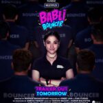 Tamannaah Instagram - Je koi saadharan bouncer na se, andaaz toh hai hi iska khaas, par karname aur bhi first class! Kal miliye Babli se! 🤩 #BabliBouncerOnHotstar streaming from September 23rd only on @disneyplushotstar in Hindi, Tamil and Telugu. @imbhandarkar @starstudios #BikramDuggal @jungleepictures @amritapndy @sahilvaid24 @humarabajaj24 @priyamsaha @saurabhshuklafilms @real.amitjoshi @i_aradhana_ @supriyarshukla @samahnotshama @bhavnajeswani14 @mamtakamtikar @moonstruck1602 @thepuccacritic #JungleePictures #BabliBouncerOnHotstar