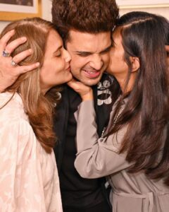 Tejasswi Prakash Instagram - Happy birthday my love,my happiness,my strength, my weakness, my heart, my breath, my peace, my mess, my home, my world, my one and my only ❤️ sunny @kkundrra 
.
.
.

 @ditas.mumbai 

 @ambrosiacakesandcoffee 

 @aceofspadesevents01

 @araalexanderofficial