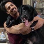 Thakur Anoop Singh Instagram - Happiness comes in all forms and shapes… Mine came in this 35 kilo teddy Notorious Child ‘Shadow’ 🐶 Picture shot by @sangaytsheltrim my dear friend