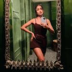 Tridha Choudhury Instagram - Green much??? 🍀 #mumbaiscenes #mumbai_uncensored #mumbaiig #saturdaynightlive #saturdaynightout