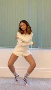 Tridha Choudhury Instagram - If I were a character called ‘Happy Feet’ 🤍 Why don’t you guys dance to the same tune and DM your videos… shall feature the best 3 🤍 #happyfeet #happysocks #danceandfitness #fitandfabulous #fitnesschallenge #danceindia #dancetherapy #danceyourway