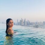 Tridha Choudhury Instagram – Mood 🥂

#dubailife #dubailifestyle #dubaiinstagram #dubaiskyline #infinitypool #bestview #travelwithtridha #traveldiaries