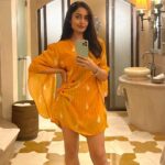 Tridha Choudhury Instagram - Ohnu Yellow rang sona lagda 💛 #yellowdress #jaipurdiaries #jaipurcity #hotelsandresorts #hotelsofindia #hotelstay #travelwithtridha #travelandleisure #travelandliving