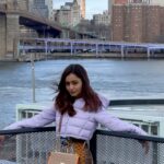 Tridha Choudhury Instagram - Throwback to the Day when I was freezing while posing for these epic shots 💜 #nycfashion #newyorklife #newyork_instagram #newyorkfashionweek #newyork_ig #justtridding #travelwithtridha