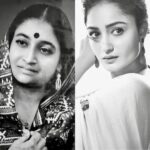 Tridha Choudhury Instagram – I got it from my Grandma🤩

#grandmother #grandmalove #instablackandwhite