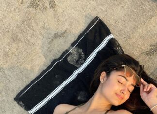 Tridha Choudhury Instagram - Siesta 🍀 A short nap post midday meal that resets you for the rest of the day . 🍀 #positiveaffirmations #travelwithtridha #travelgram #travelwithtridha
