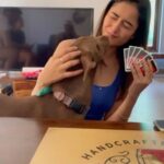 Tridha Choudhury Instagram – Can I Skip UNO and just love this cute one 🦋

#unocards #gamenight #boardgames #dogsofinsta #barked #barked