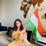 Tridha Choudhury Instagram - Hindustani naam humara hain 🇮🇳 #harghartiranga #harghartiranga🇮🇳 #independenceday2022 #freeindia
