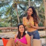 Tridha Choudhury Instagram - Celery juice & Fresh Breeze 💛 @takenbywhitelilies 💛 #beachdayeveryday #beachwear #goadiaries #goa #goavibes #vacationmode #vacation2020 #fitnesslifestyle #fitnessfood #fitnesslove
