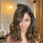 Tridha Choudhury Instagram - Introducing ‘The Reel Times of Tridha’ better typed as #TheReelTimesofTridha ⭐️ Follow this hashtag for my upcoming Reels ⭐️ Maine Feel kiya so Reel kiya ... if you #feelitreelit ⭐️ #feelkaroreelkaro #doyourthing ⭐️ #hairtransformation #hairtutorial #hair