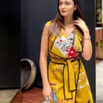 Tridha Choudhury Instagram - Their concept of beauty is manufactured I am not - #rupikaur 💛 Wearing @shahinmannan 💛 @elevate_promotions 💛 #beautyandthebest #stylewithtridha #styleoftheday #stylemepretty #outfitoftheday #fashioninfluencer #fashiontrends