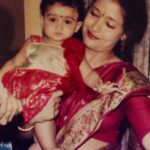 Tridha Choudhury Instagram - Head full of Curls... Head full of Dreams ♥️ P.S- I still have this Beautiful frock ♥️ #babiesofinstagram #babywear #babyme #breathe #femaleentrepreneur #femalehustler