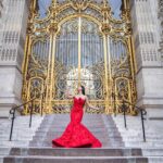 Tridha Choudhury Instagram – ‘Blooming’🌹
#parisfrance #parisianvibes #fairytale #fairytales