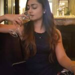 Tridha Choudhury Instagram - Just posing to look cool 🥂 🥂Don’t try this at home !!! #fridaymood #fridayfeeling #lockdown2020 #gharbaithoindia #paris #parisfrance Paris, France