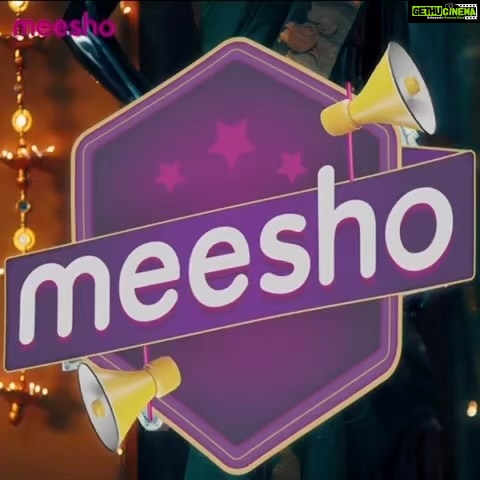 Trisha Instagram - Tadaaannnn………spilling the beans! It’s your Meesho Mega Blockbuster Sale from 23rd to 27th September! #megablockbustersale #meesho