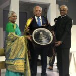 Upasana Kamineni Instagram - Congratulations my Dearrrrrrrest Thatha ❤️ Padma Vibhushan Dr Prathap C Reddy on the LifeTime Achievement Award by the Turf Authority of India. memorable moments with Thatha & Amama that I will cherish forever. ❤️🥰 . #ramcharan #upasana Hyderabad