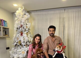 Upasana Kamineni Instagram - Merry Christmas everyone 🎄 Forever grateful for Sooooo much love ❤️ ❤️❤️❤️ Lots of love : @alwaysramcharan brat, Brittney, Natasha, Ben, rhyme.