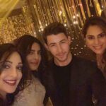 Upasana Kamineni Instagram – Congratulation @priyankachopra & @nickjonas Mr C couldn’t make it as he was shooting ❤️ Thank u all for being so warm, welcoming & hospitable. I really had a great time.