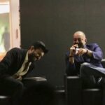 Upasana Kamineni Instagram – MrC in conversation with @duttsanjay Bhai. An evening to remember forever. His Jadoo ki Jhappi  really works! #ramcharan Hyderabad