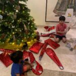 Upasana Kamineni Instagram - A Sunday well spent with my darling nephews ❤️❤️ Sorry don’t like showing new born babies faces as I believe they r toooo cute and can attract a lot of nazar / Drishti. Proud parents @reddyadit & @ritikaraireddy ❤️❤️❤️❤️