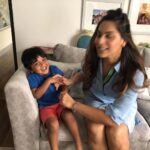 Upasana Kamineni Instagram - A Sunday well spent with my darling nephews ❤️❤️ Sorry don’t like showing new born babies faces as I believe they r toooo cute and can attract a lot of nazar / Drishti. Proud parents @reddyadit & @ritikaraireddy ❤️❤️❤️❤️