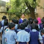 Upasana Kamineni Instagram - A lunch to remember forever! with the sweetest girls at the Malakpet Government High School for the Blind. We ate, chatted & enjoyed our afternoon. 😘 I’m really thankful to have the opportunity to spend time with these kids. 🙏🏼 #makelifemeaningful #upasana Govt High School for the Blind Girls