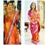 Upasana Kamineni Instagram – Same saree, same me 😊 
ALWAYS HAPPY & POSITIVE ❤️
Just 14 kgs lighter – body, mind & soul ! 😉 #upasana