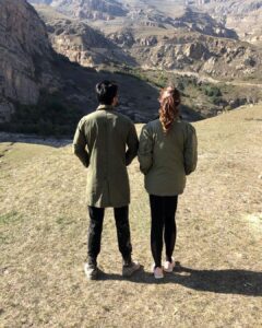 Upasana Kamineni Instagram - Mr & Mrs C twinning on the sets of #rc12 #ramcharan @ramcharanfit #upasana Azerbaijan