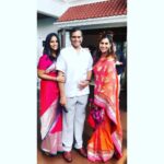 Upasana Kamineni Instagram - Same saree, same me 😊 ALWAYS HAPPY & POSITIVE ❤️ Just 14 kgs lighter - body, mind & soul ! 😉 #upasana