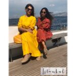 Upasana Kamineni Instagram - It’s a small world after all ! Princess Esra Jah ( the wife of the Nizam of Hyderabad ) taught us so much about food, culture & life. One of the most fulfilling lunches I’ve ever had. She shared some amazing recipes with us as well. There is so much similarity between Istanbul & #Hyderabad. If ur a true Hyderabadi - u must visit #Istanbul. ❤️ #Upasana #healingsisters Adalar, İstanbul