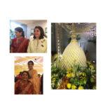 Upasana Kamineni Instagram – It’s all about #worklifebalance ! Work hard but also keep ur creativity alive. Create time to pursue ur hobby 😊
Preetha Pedama (my aunt ) conceptualised @anindith penlikoduku function with @decorbydinaz  keeping all the traditions & modern influences in mind. Flowers, decor & art are her passion . 
#PreethaReddy – (VC @theapollohospitals , is ranked amongst the top 50 influential women in Asia @forbes 
Very few people know that she graduated from @kalakshetra.foundation academy & was a student of #rukminideviarundale 
Dinaz aunty’s @dinaznoria ❤️work is also completely passion driven – that’s why she always creates magic – from our engagement , wedding to #bababarbie she has always been innovative and creative. 
Preetha Pedama & Dinaz aunty conceptualised #ramcharan wedding too, in our farm house. Check out the pic in the end – it’s timeless 🙏🏼❤️