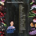 Upasana Kamineni Instagram - #upasanacleanweek day 1. Looks easy - check out the shopping list as well. 😊 Things to do & remember : CLEAN UR FRIDGE & KITCHEN Portion control - ur stomach is the size of ur fist. Try and buy organic or farm fresh foods as much as possible GO SHOPPING ON A FULL STOMACH - OR ELSE U WILL BE TEMPTED TO PICK UP JUNK FOOD. 💪🏻👌🏻👍🏻 URLife